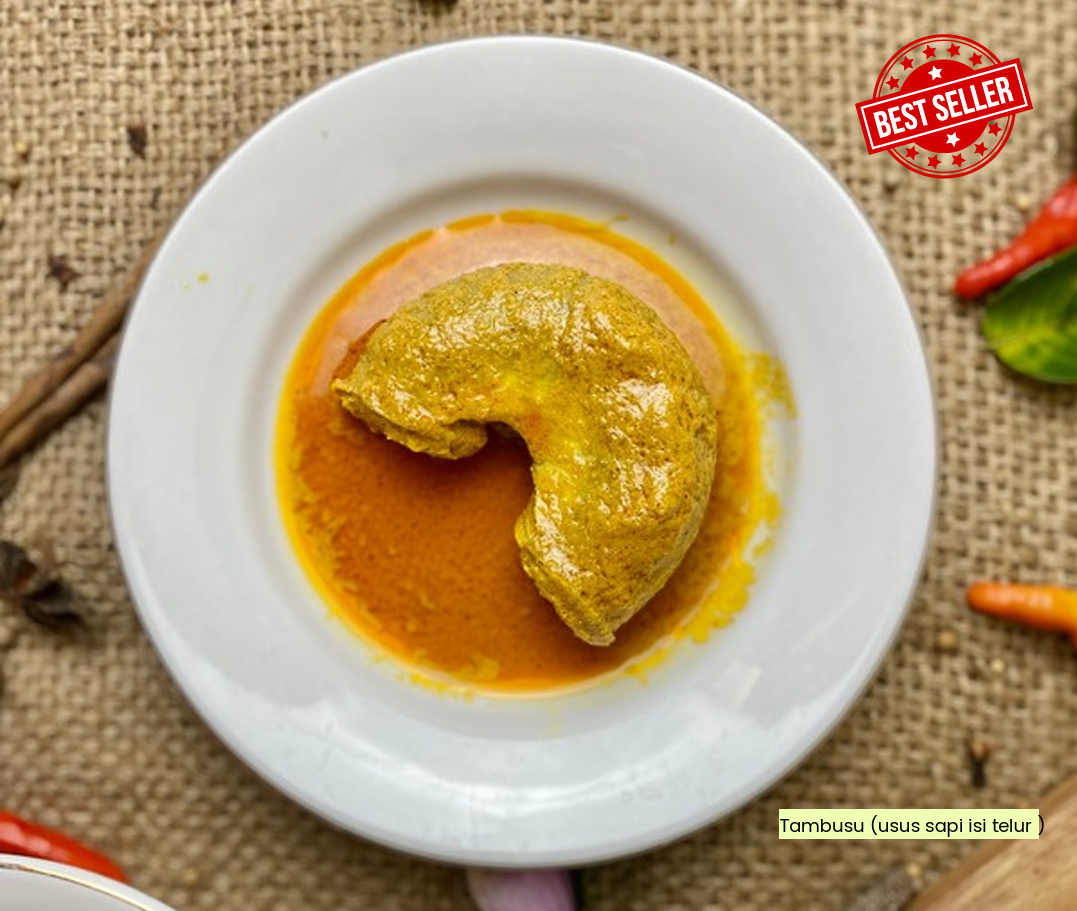 Tambusu (Usus Sapi Isi Telur)